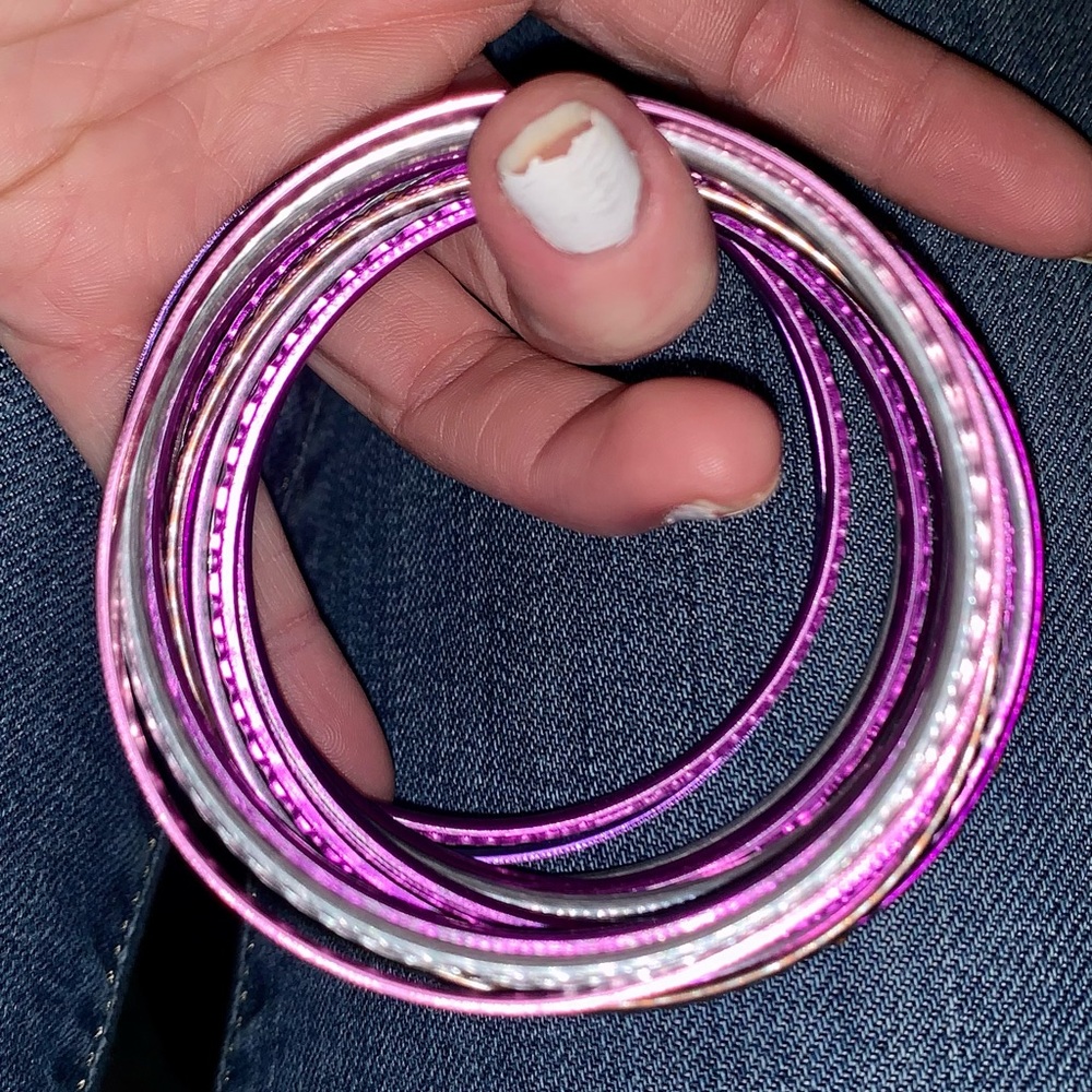 Purple bangles! - Picture 2 of 3